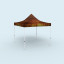 Pavillon pliable Premium : impression numérique intégrale possible