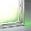Pop Up LED : détail de la structure en treillis avec barres LED