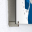 Impression sur composite aluminium - fixation : entretoises fendues, 25 mm
