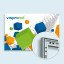 Impression sur toile tendue - ici avec cadre mural Q-Frame® - paysage 3/2