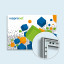 Impression sur toile tendue - avec cadre mural Q-Frame® - format paysage