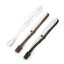 Accessoires en option : sangle pour drapeaux pivotants en blanc, brun ou noir