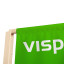 Bannière display en bois - vue bord supérieur, barre en bois à insérer