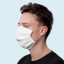 Masque barrière double couche - 100 % coton respirant
