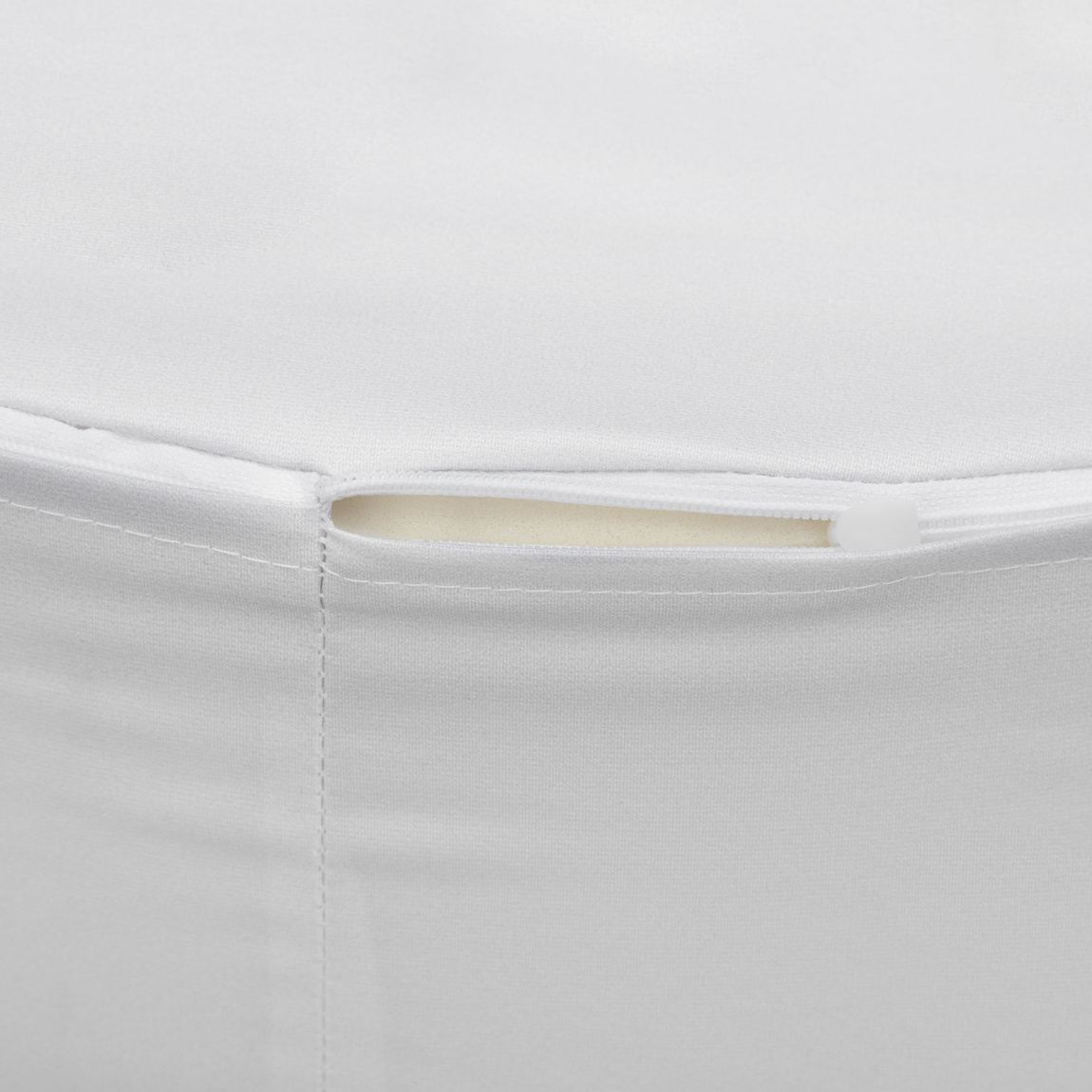 Coussin d'assise - housse avec fermeture éclair