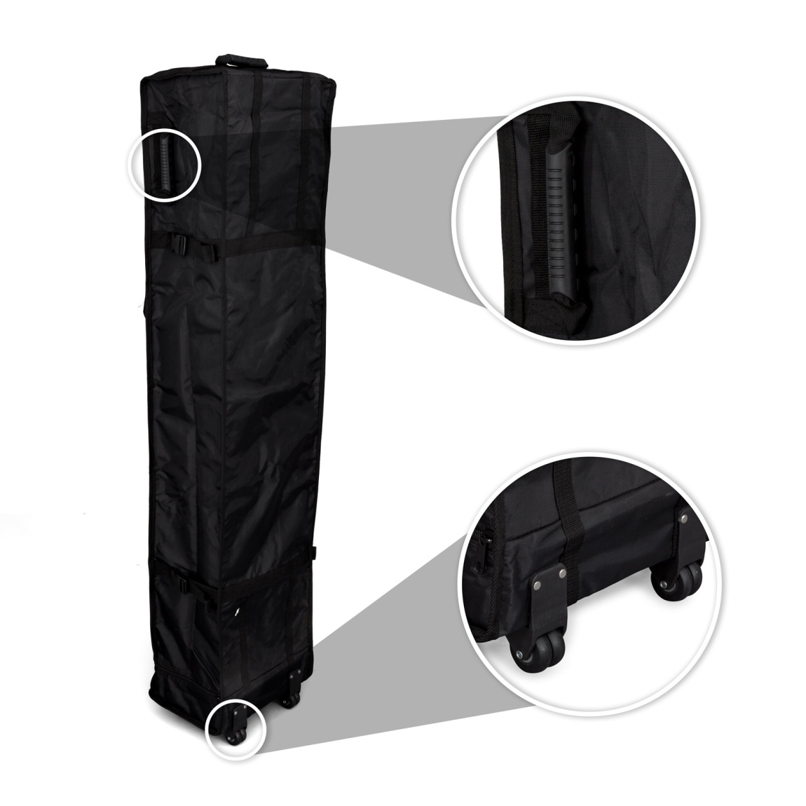 Sac de transport Trolley Basic: avec poignée et 2 roulettes