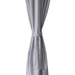 Écharpe décorative avec ruban décoratif, nouée de manière classique