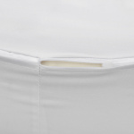 Coussin d'assise - housse avec fermeture éclair