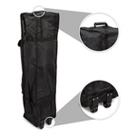 Trolley textile, avec 2 paires de roulettes et poignée