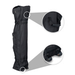 Trolley avec poignée et roulettes pour déplacement et stockage de la structure