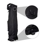 Sac à roulettes Basic : avec poignée et 2 roulettes pour un transport facile