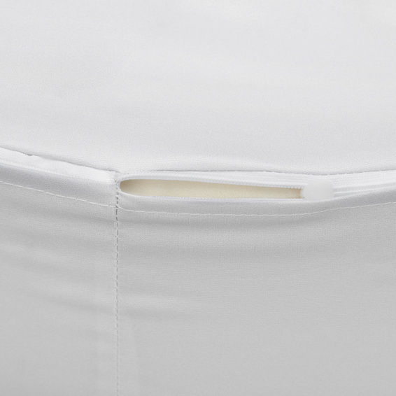 Coussin d'assise - housse avec fermeture éclair