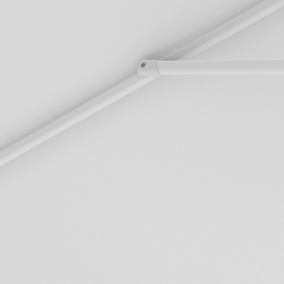 Parasol / petit parasol avec manivelle, armature à baleines robustes