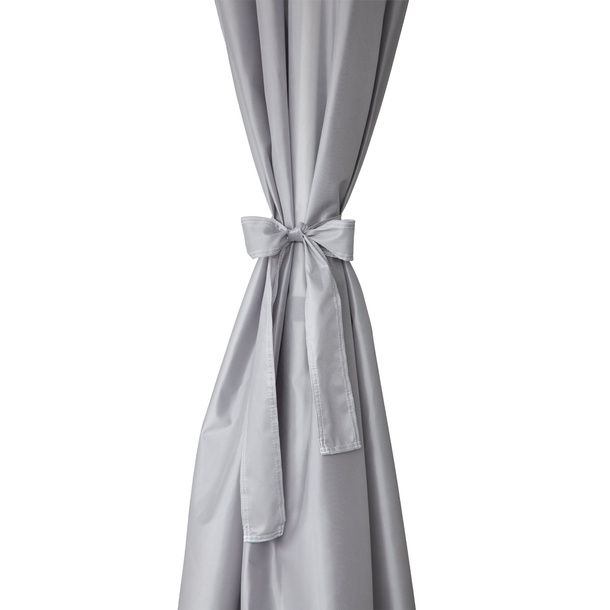 Écharpe décorative avec un ruban décoratif noué en boucle