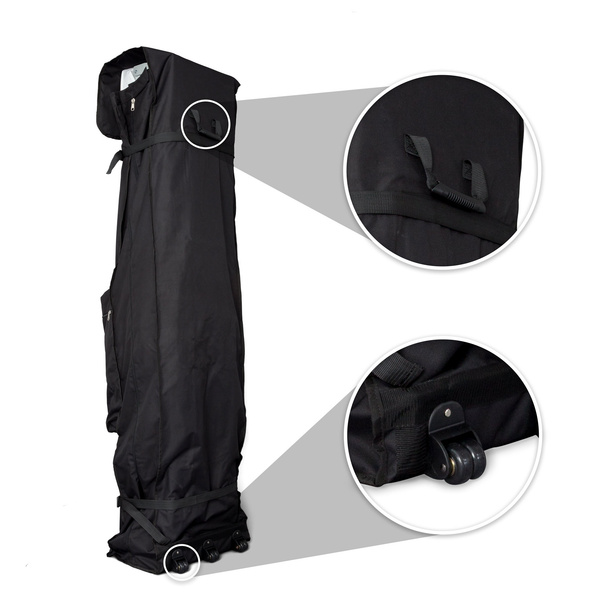 Sac à roulettes Basic : avec poignée et 2 roulettes pour un transport facile