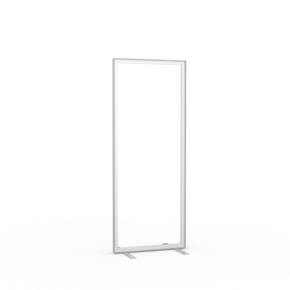 Stand d'affichage Q-Frame® système avec pieds platines