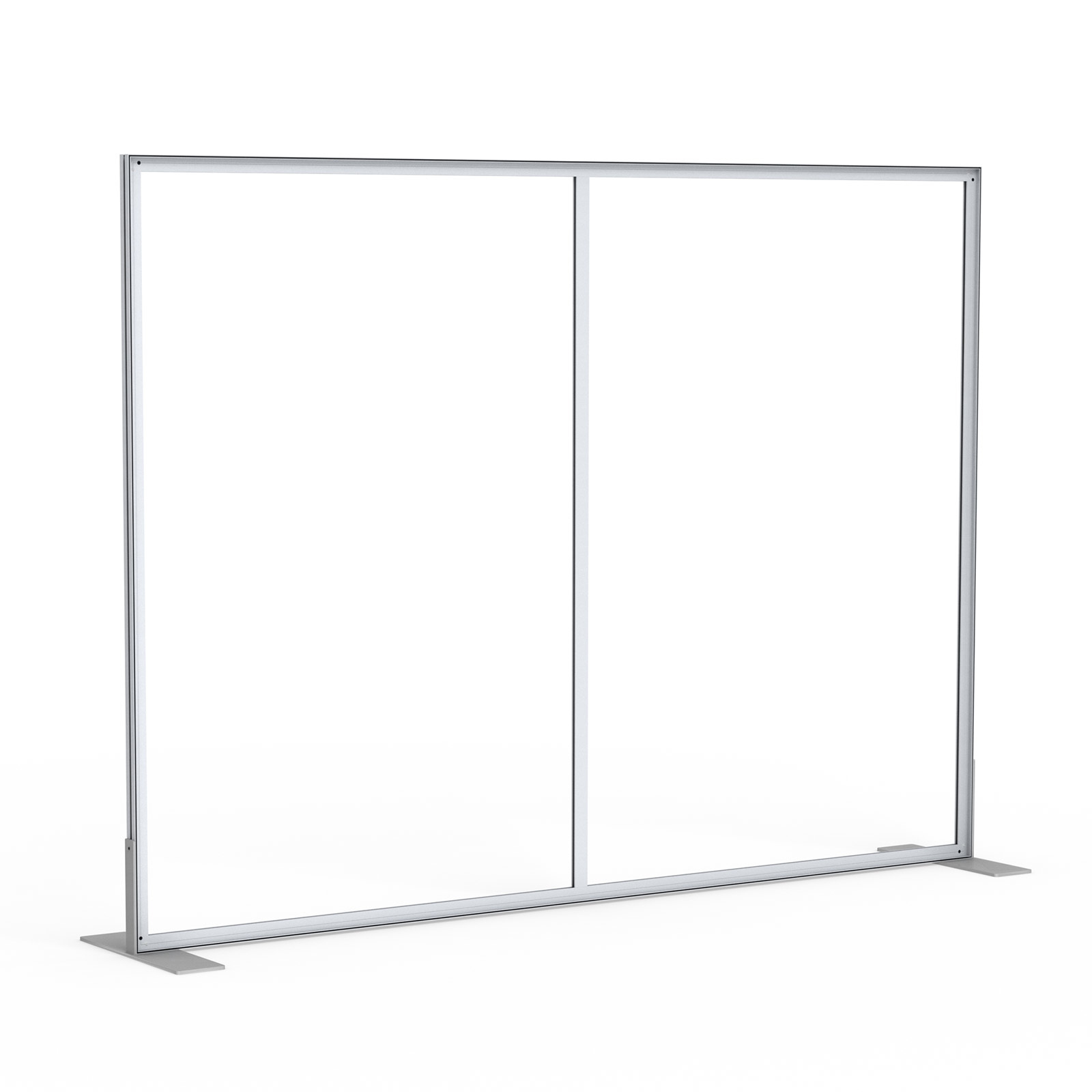Mur d'affichage Q-Frame® système avec pieds latéraux