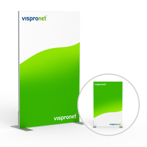 Mur d'affichage Q-Frame® - portrait, profilé 50 mm