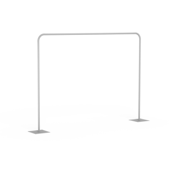 Mur d'affichage Basic, système inclus avec plaques de sol