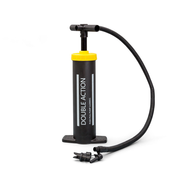 Pompe à air manuelle, double flux 