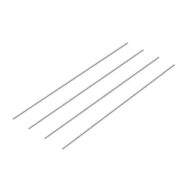 Tiges supplémentaires en inox - par 4