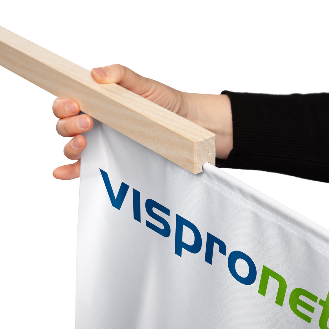 Fixation de l'élément imprimé dans la barre supérieure - insertion simple