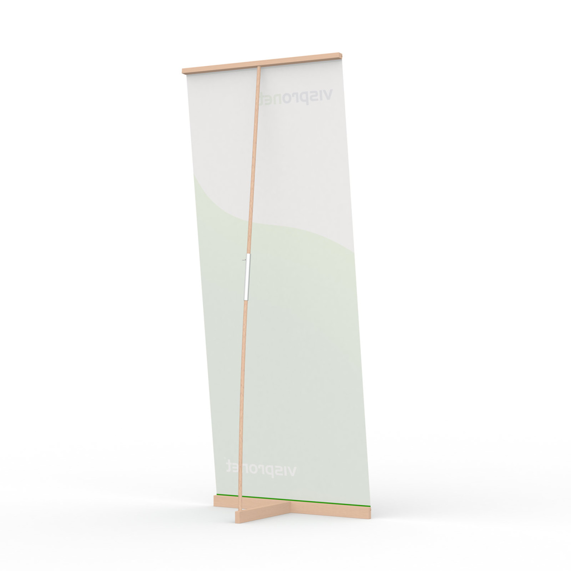 L-Bannière en bois - vue arrière