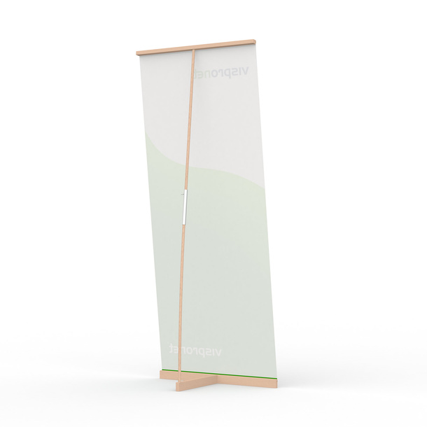 L-Bannière en bois - vue arrière