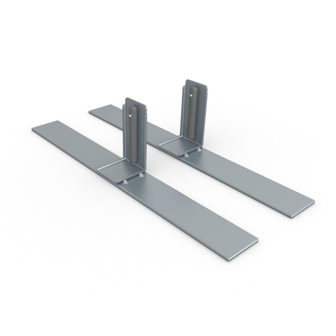 Eckfüße Kederrahmen flex, 2er-Set