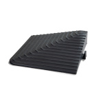 Pièce d'angle pour dalles de sol, supporte un poids jusqu' à 130.000 kg/m²