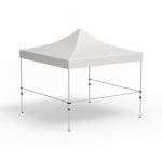 3 barres transversales pour cloisons mi-hautes, supports inclus, variante d'angle (3 m|3 m|3 m)
