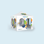 Cloisons : 1x paroi pleine, 2x avec fenêtres arquées, 1x avec porte centrale