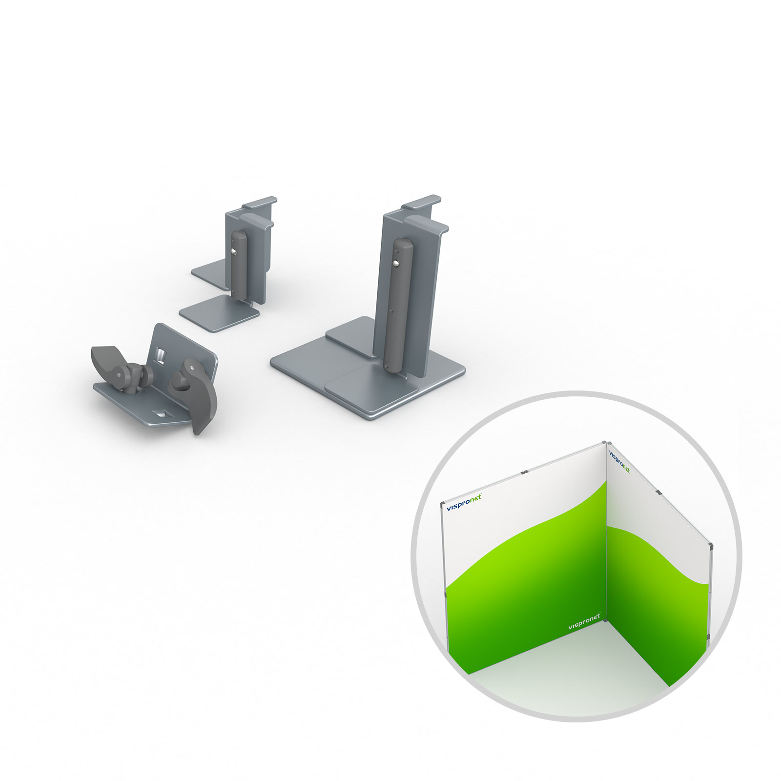 Set d'accessoires pour cadre Keder flex - Module d'angle