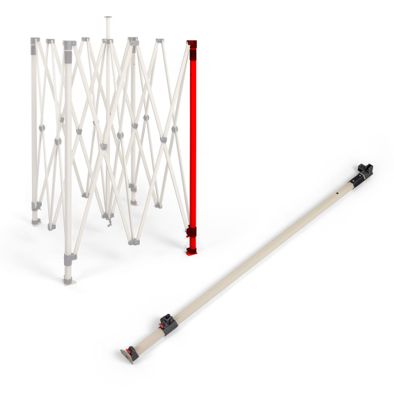 Montant extérieur pour armature du pavillon pliant Basic