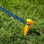 Crochets de terre PVC - inclus dans le volume de livraison