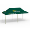 Pavillon pliable Basic, 3 x 6 m, vert, avec 10 logos imprimés
