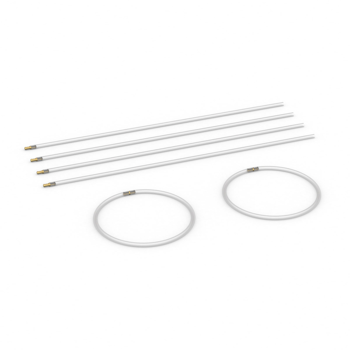 Anneaux de guidage pour drapeaux (accessoire optionnel)