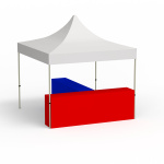 Stellvariante T-Form; Faltpavillon 3x3m 