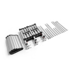 Contenu de la livraison: table pliante en aluminium