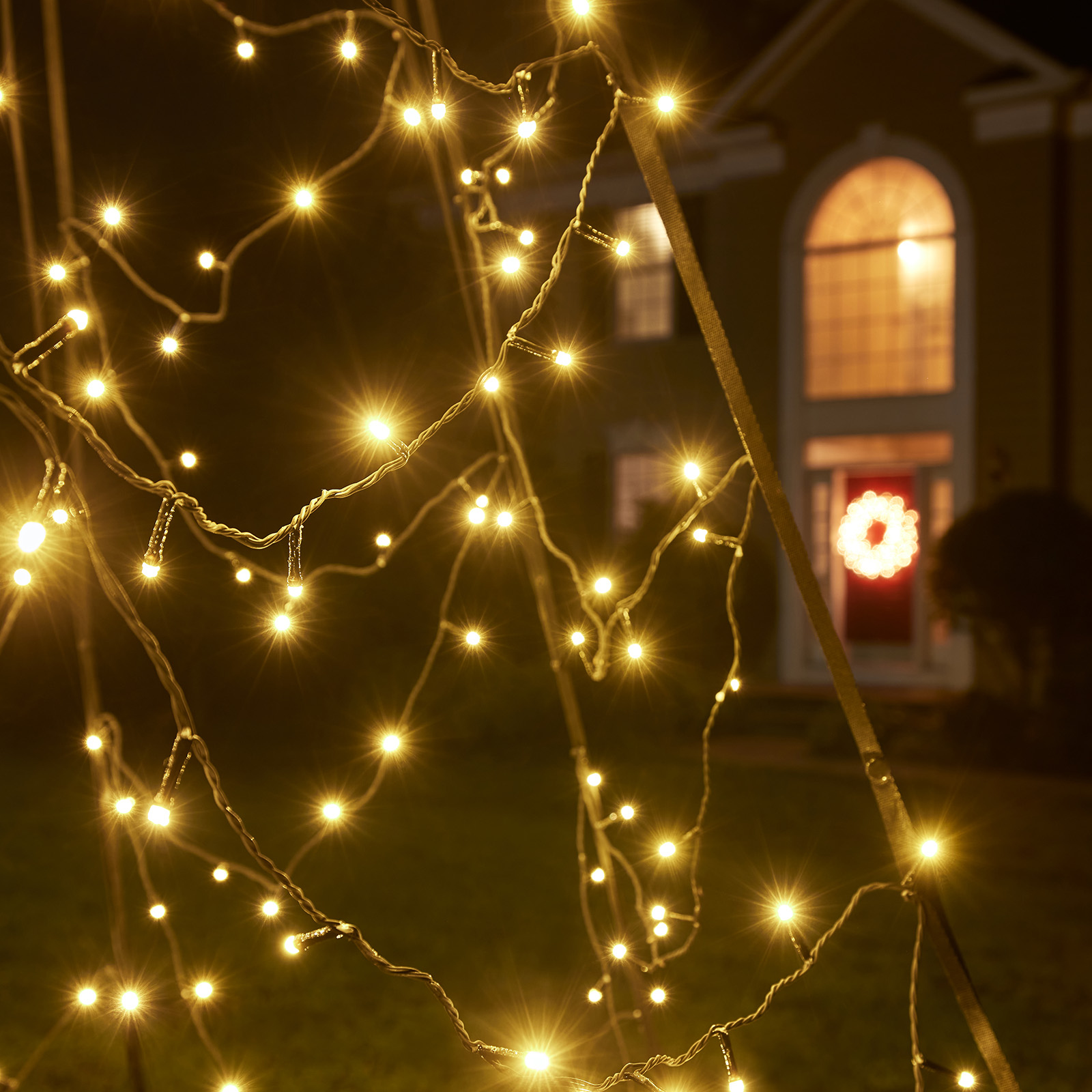 Ambiance de Noël – LEDs la nuit