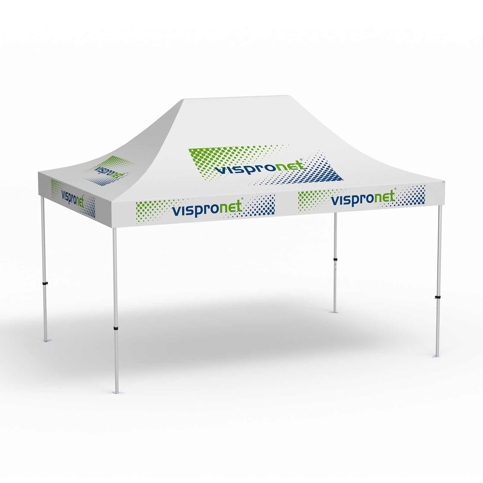Complément parfait pour le pavillon pliable avec impression de logo
