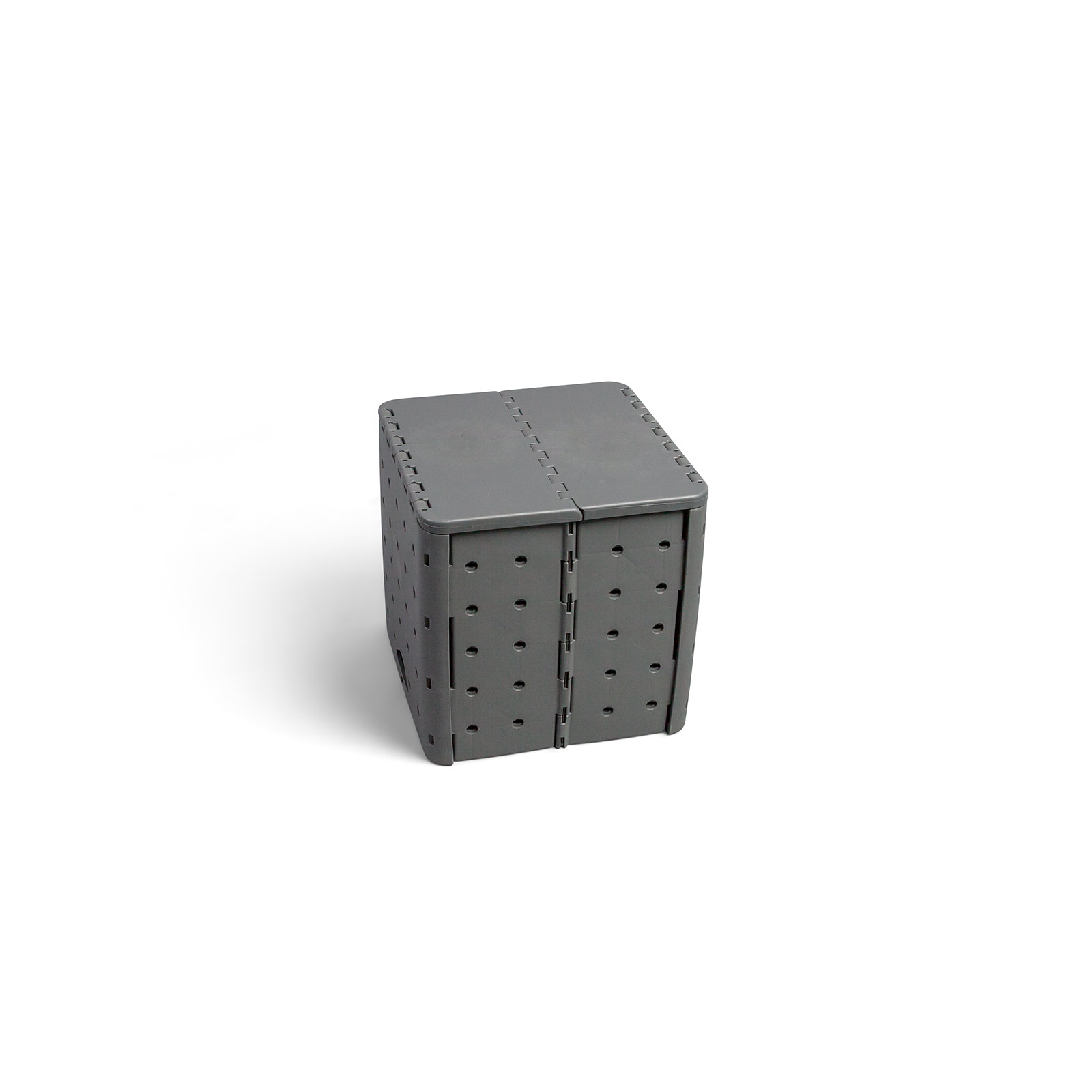 Flatcube - Cube d'assise pliable en polypropylène recyclé