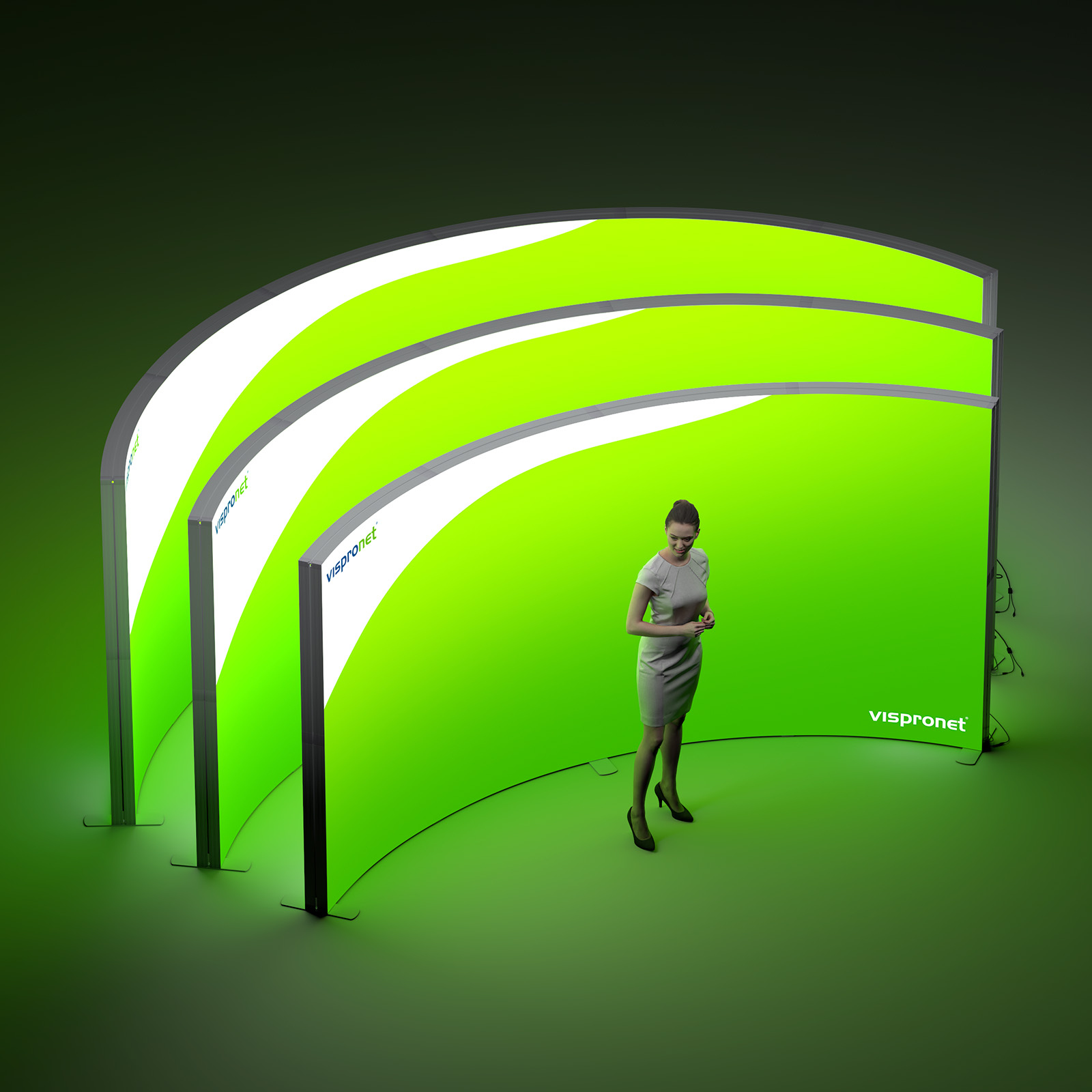 Largeurs de système : 400 cm / 500 cm / 600 cm