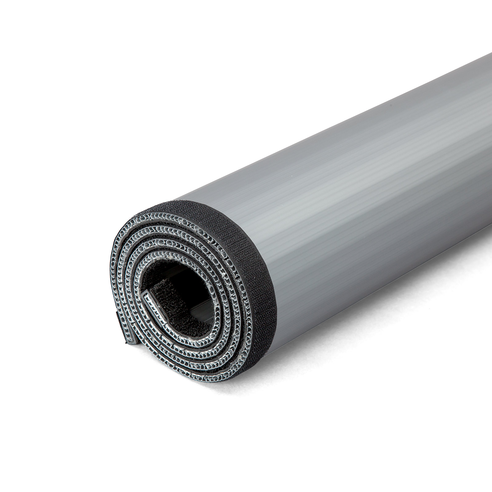 Bande de lamelles flexible, enroulable pour un gain de place