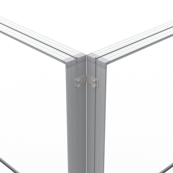 Module d'angle, fonctionnement : connecteur à 90°