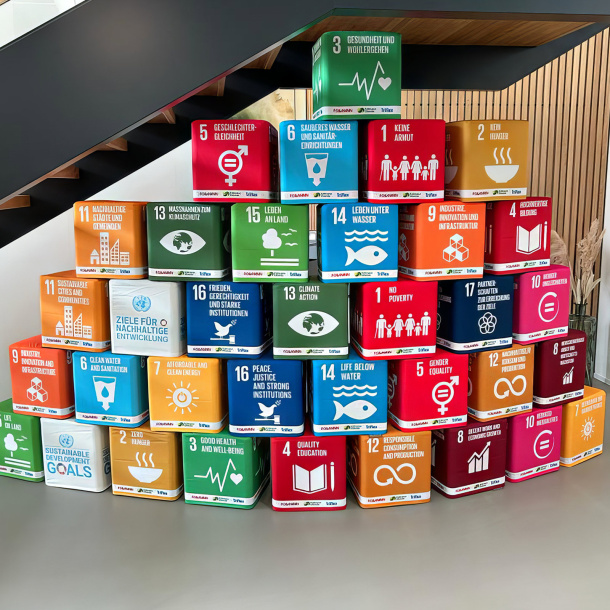 Flatcube avec housse imprimée sur mesure