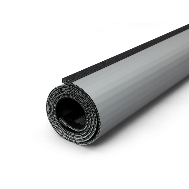 Bande de lamelles flexible, enroulable pour un transport peu encombrant