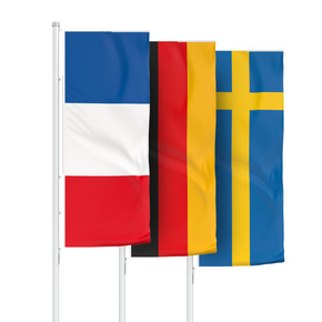 Pavillons nationaux - format portrait sans / avec système Presenter Select