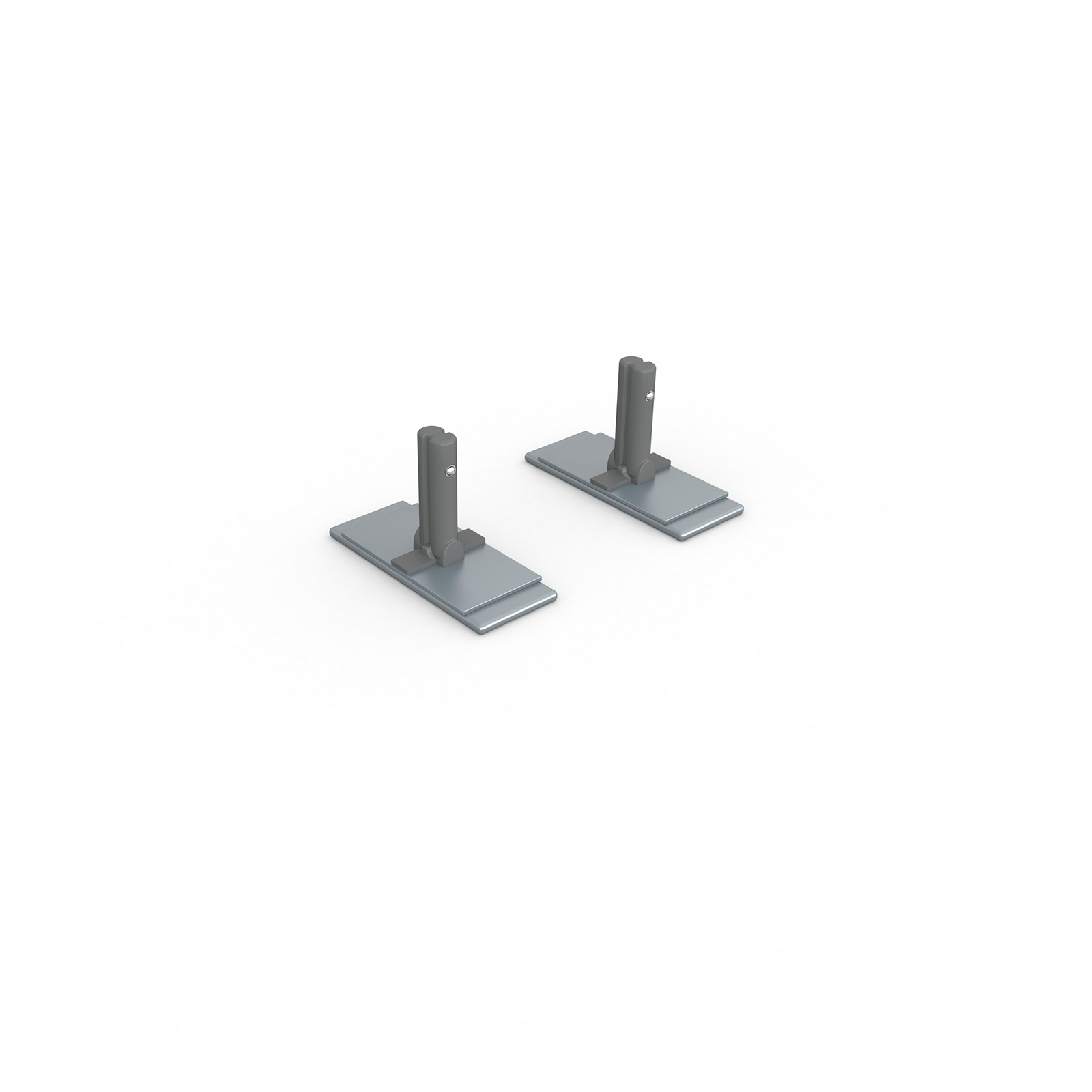 Plaques de pied cadre keder flex, set de 2