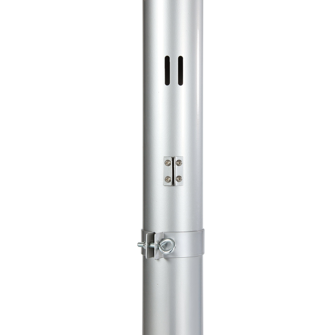 Mât souffleur, détail de la fente d'aération